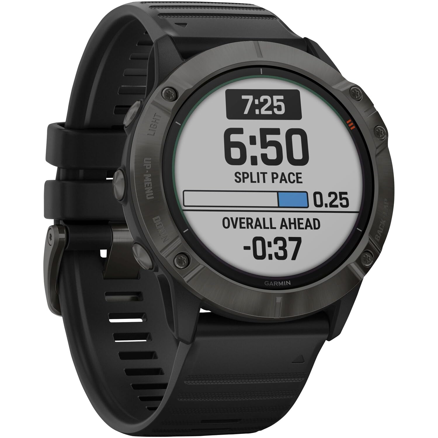Garmin - Reloj GPS con Pulsómetro Fenix 6X Pro Solar Garmin