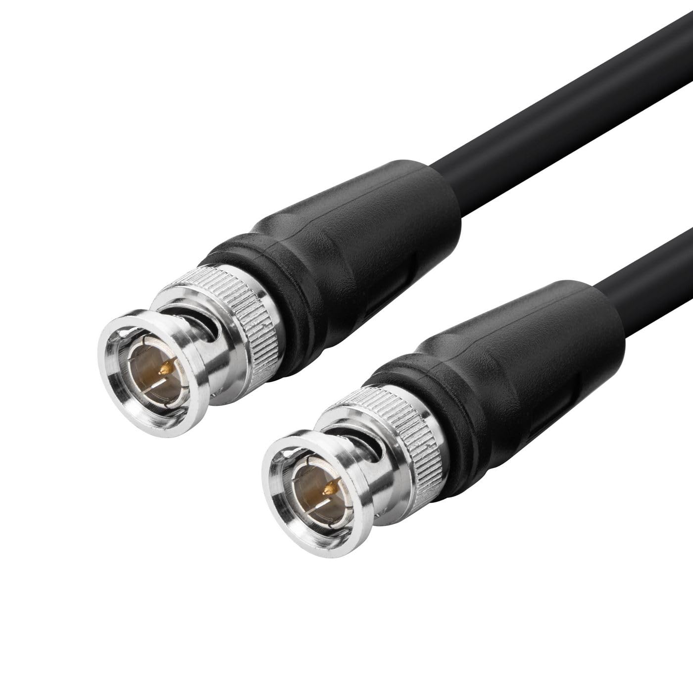 Cable 12G-SDI BNC 3m Marca para transmisión de video estable y sin interferencias en UHD 2