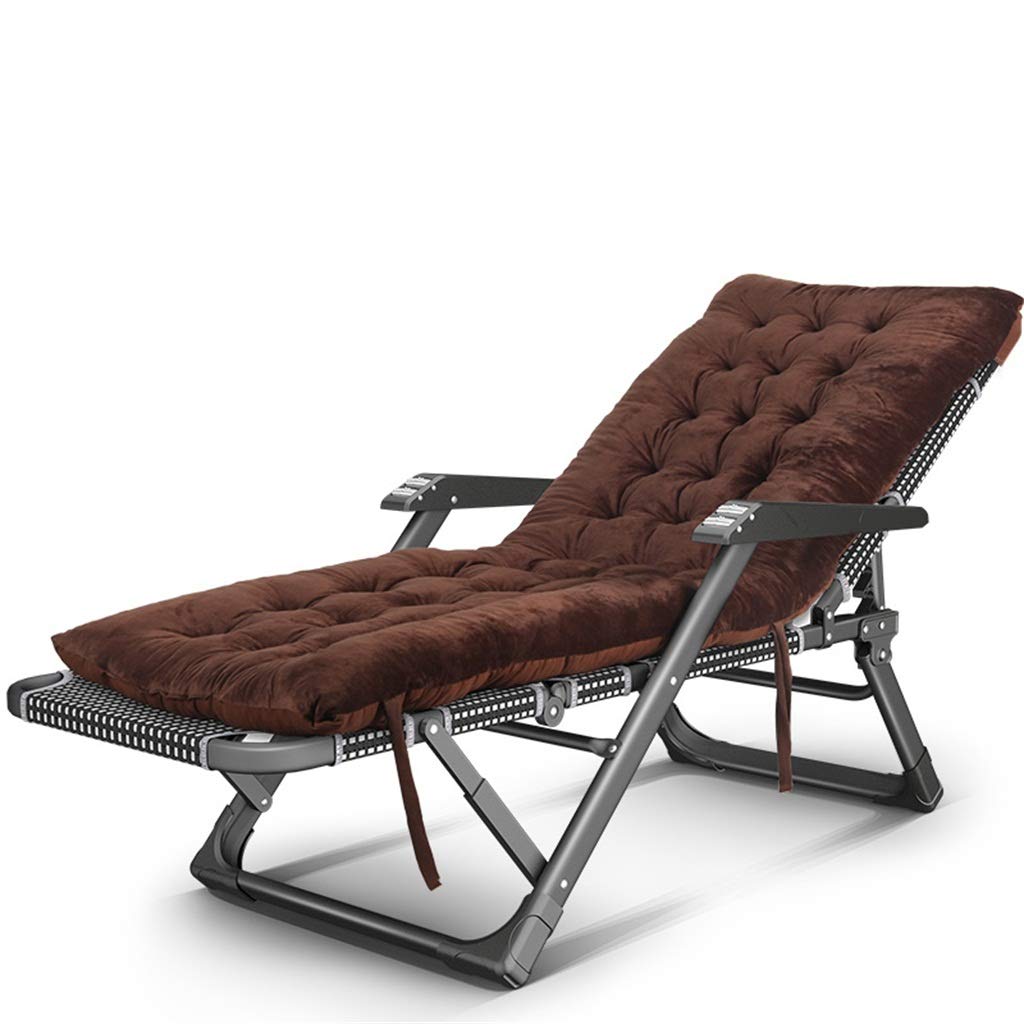 Chaise longue réglable compacte pour éviter la fatigue au soleil