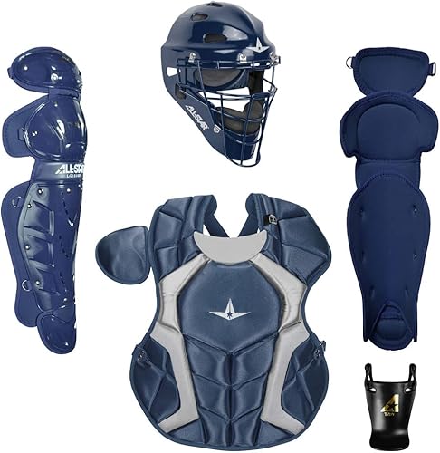 All-Star Kit de equipo de captura de la serie de jugadores de FastpitchSoftbol, cumple con el estándar NOCSAE, de 9 a 12 años