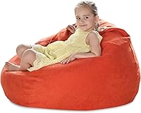 Vista 13 de YuppieLife Funda para puf de almacenamiento de animales para niños (sin relleno), extra grande, organizador de juguetes, asa de transporte