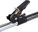 Keeper Adjustable Cargo Bar for Pickup Truck Bed, Ratcheting Cargo Bar, Ideal Work Truck Accessories, Black/Silver, 40