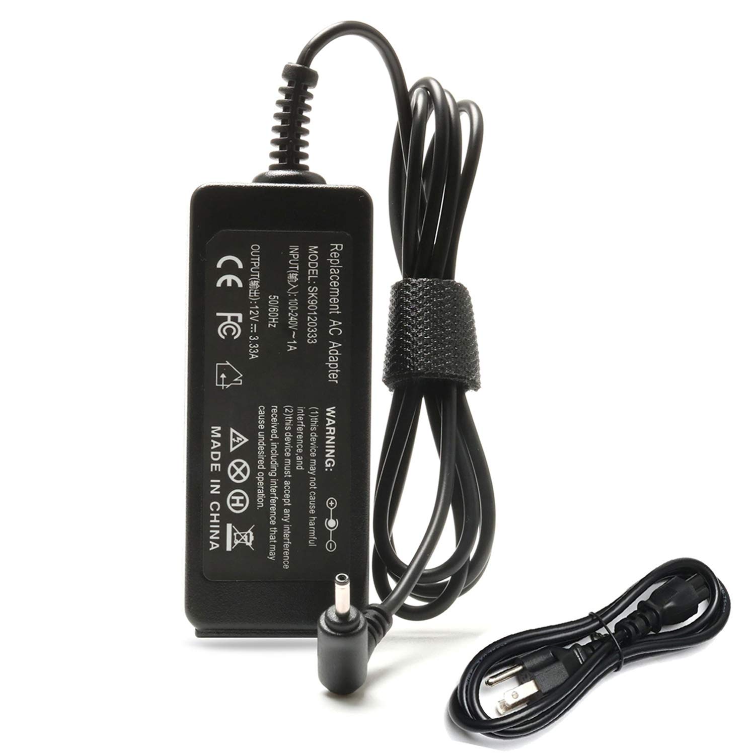 40W Laptop Charger AC Adapter Power Supply for Samsung Chromebook 3 xe500c13 xe500c13-k01us xe500c13-k02us xe500c13-k03us xe500c13-k04us xe501c13-k01us xe501c13-k02us xe500c12-k01us xe303c12-a01us