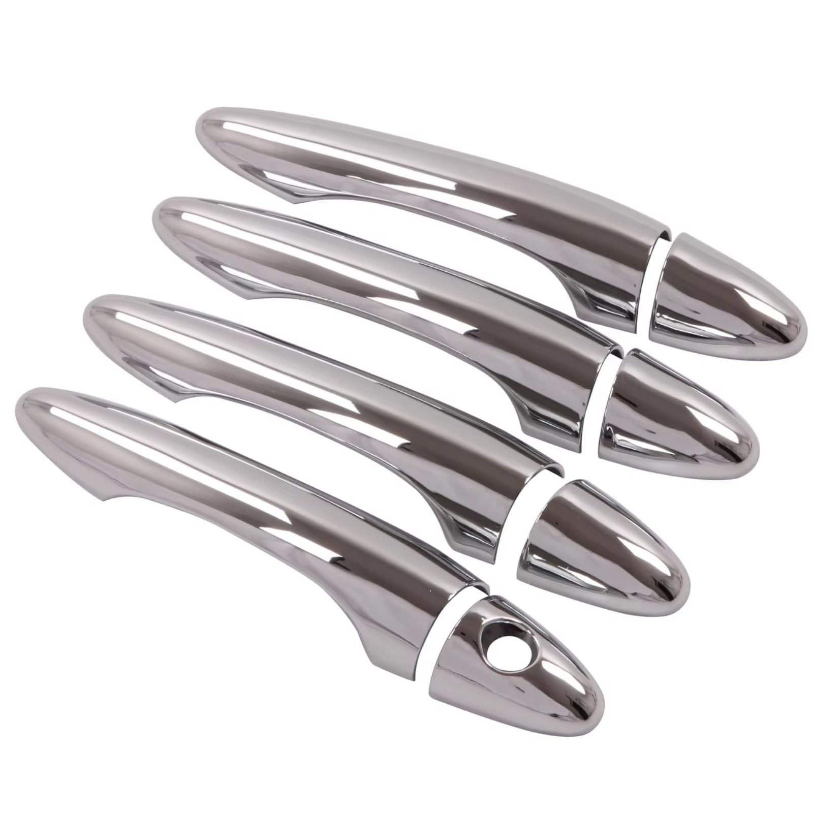 IUKMR for Kia for Sportage MK3 SL 2011-2015 Chrome Car Door Handle Cover Trim Sticker Styling Accessories Car Outer Door Handle