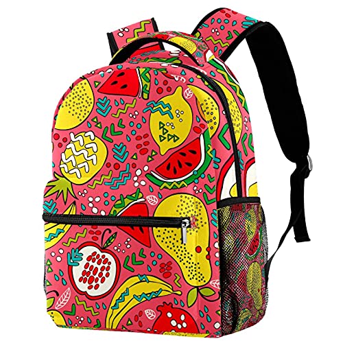 Sac à dos ordinateur portable multicolore idéal pour les cours et les sorties décontractées
