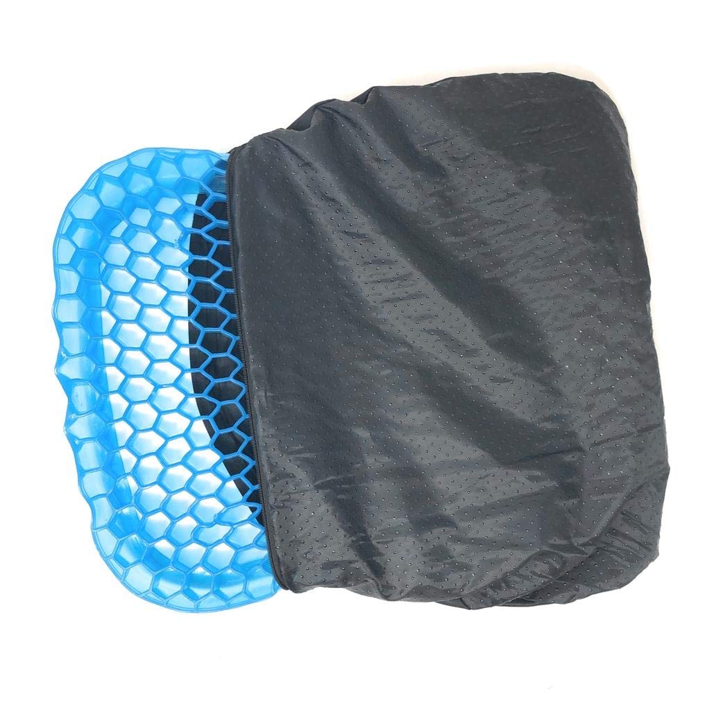 TEMPO DI SALDI Cuscino Portatile in Gel Flex Fresco Traspirante Anti Decubito e Confortevole