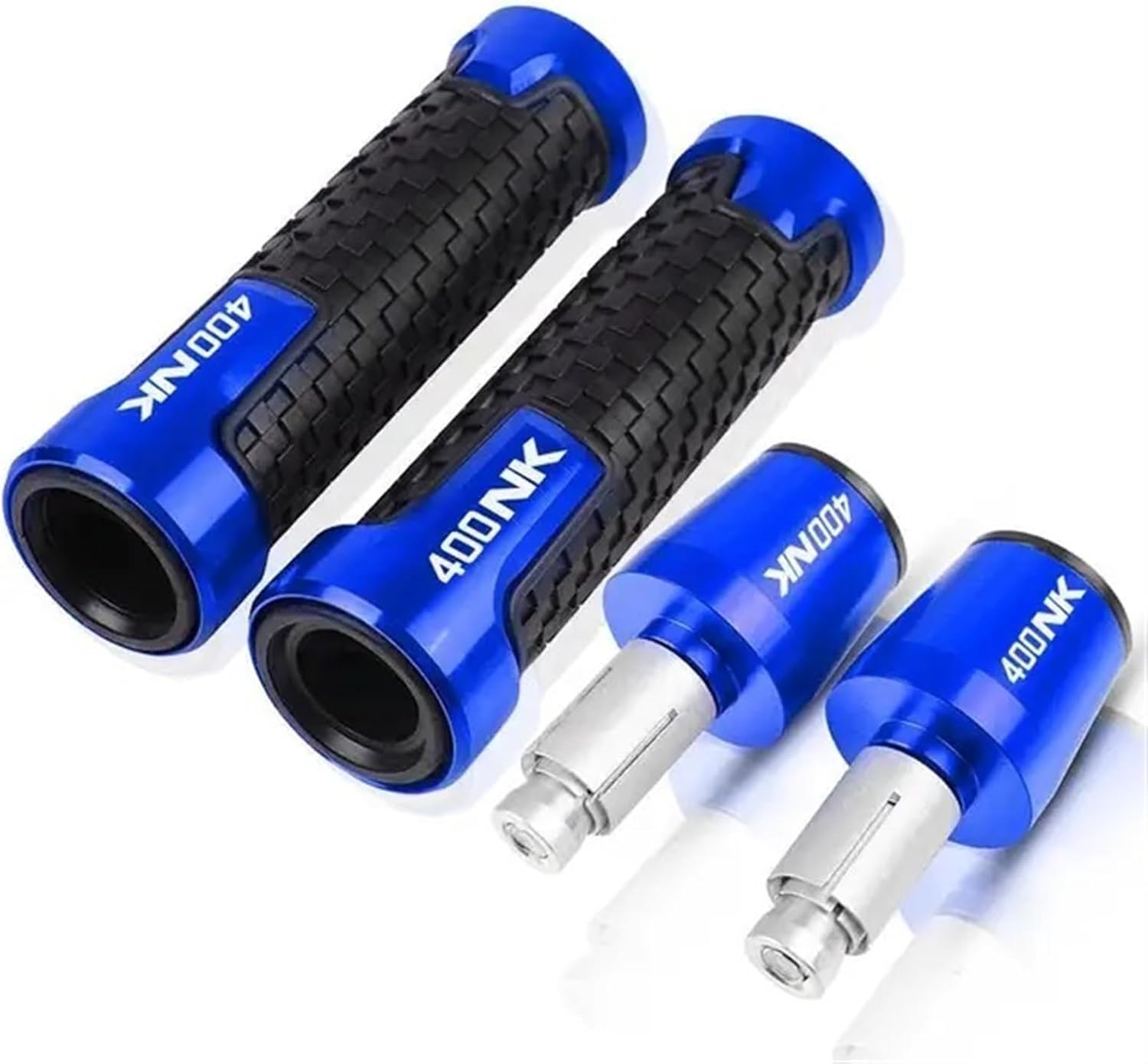 for CFMOTO 650NK 600NK 400NK 650 400 600 NK 2020-2021 Motorcycle Handle Bar Ends Gear Balanced Plug Slider(Blue 400NK)