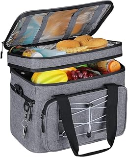 Camping Cooler for Ford Mustang Mach E 2021-2024, Collapsible Cooler Insulated Leak Proof Large Lunch Cooler Bag Volume for Beach, Travel, and Road Trips