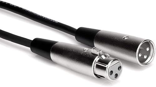 Hosa XLR-102 XLR3F auf XLR3M symmetrisches Interconnect Kabel FuAY Feet Hosa XLR-102 XLR3F auf XLR3M symmetrisches Interconnect Kabel FuAY Feet