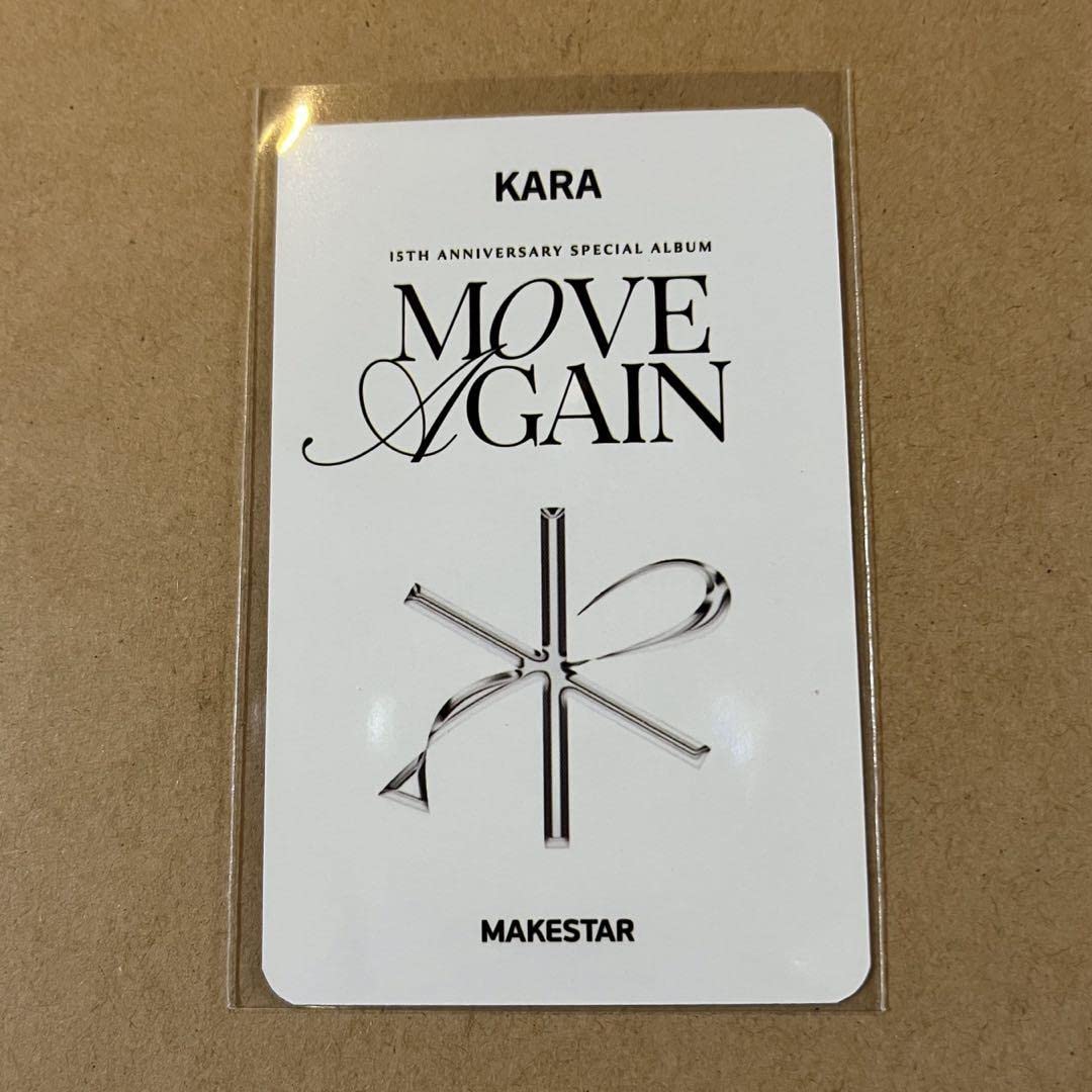 KARA MOVE AGAIN makestar 特典 トレカ ジヨン Amazon.co.jp: KARA ジヨン MOVE AGAIN makestar トレカ : おもちゃ