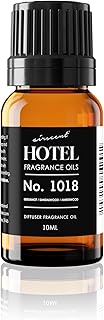 AirScent Hotel Diffuser Oil No. 1018 - Bergamot Sandalwood Amberwood - Hotel Scent Dupe - Premium Fragrance Oil for Ultrasonic and Waterless Diffusers and Crafting - 10 ml, 0.34 fl oz Glass Bottle