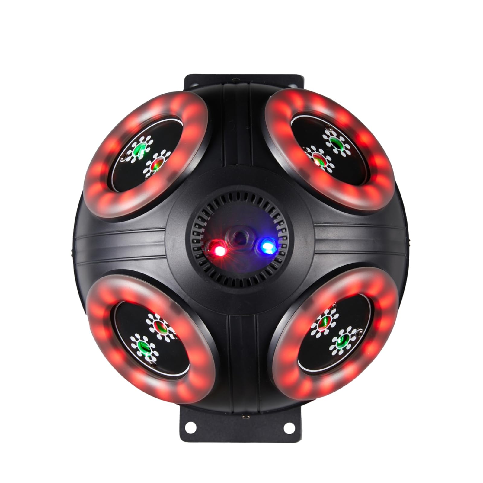 Bühnenlichter Magic Ball, DJ-Lichter, bewegliche Kopflichter mit RGB-Beam-Effekt, stufenlose Rotation mit DMX-Steuerung und aktiviertem Ton für Hochzeits-DJ-Partys, Live-House