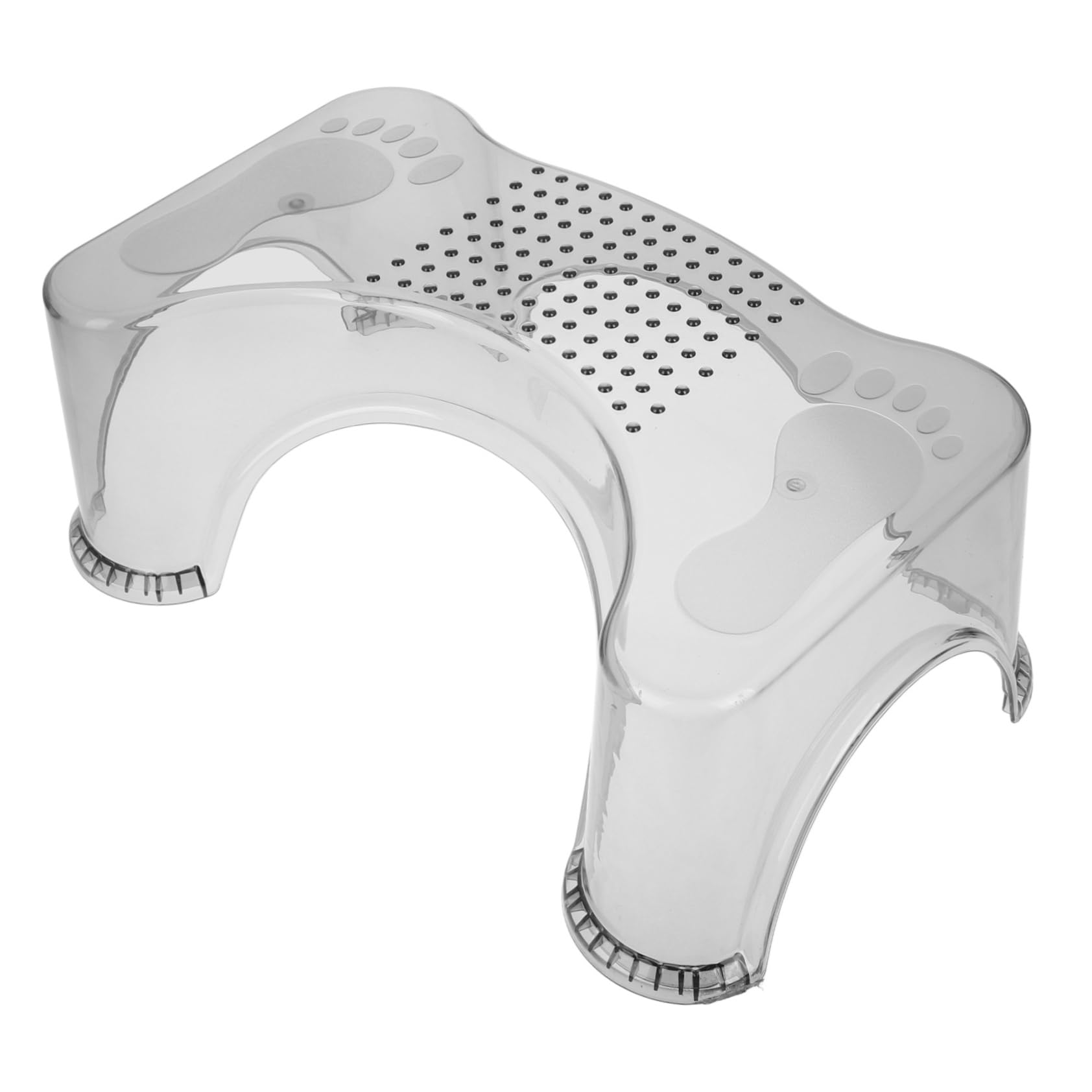 Repose-pieds de siège de toilette et petit escabeau pour enfant et tout-petit gris