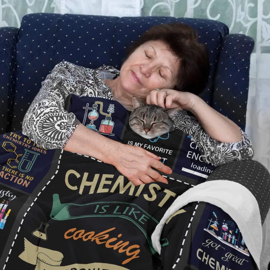 Miniatura 8 de Basiole Manta de regalos de química, regalos para profesores de química, regalos para amantes de la química, regalos de química para