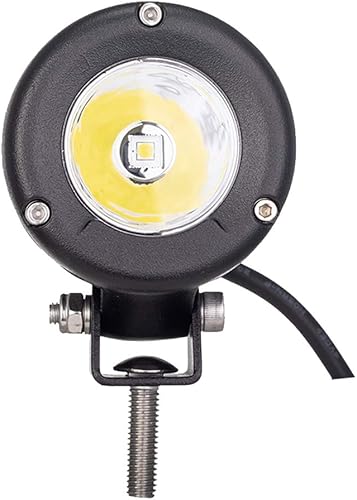 Miniatura 29 de Lightronic Luz LED CREE redonda de 5 W para conducción todoterreno auxiliar de 2.0 in, luz LED para motocicleta y bicicleta, haz de puntos