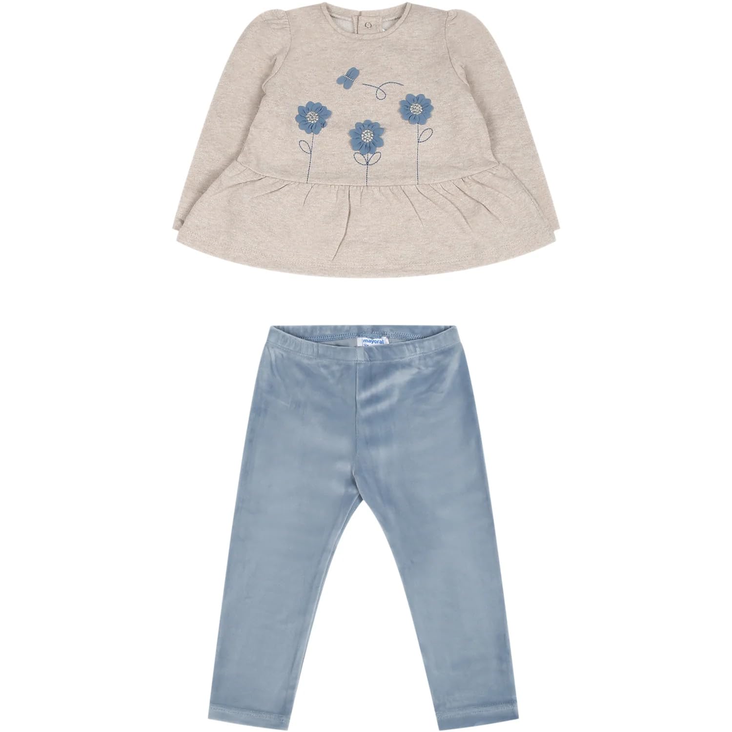 Mayoral Compl.Leggings ciniglia per Bimba Rosso