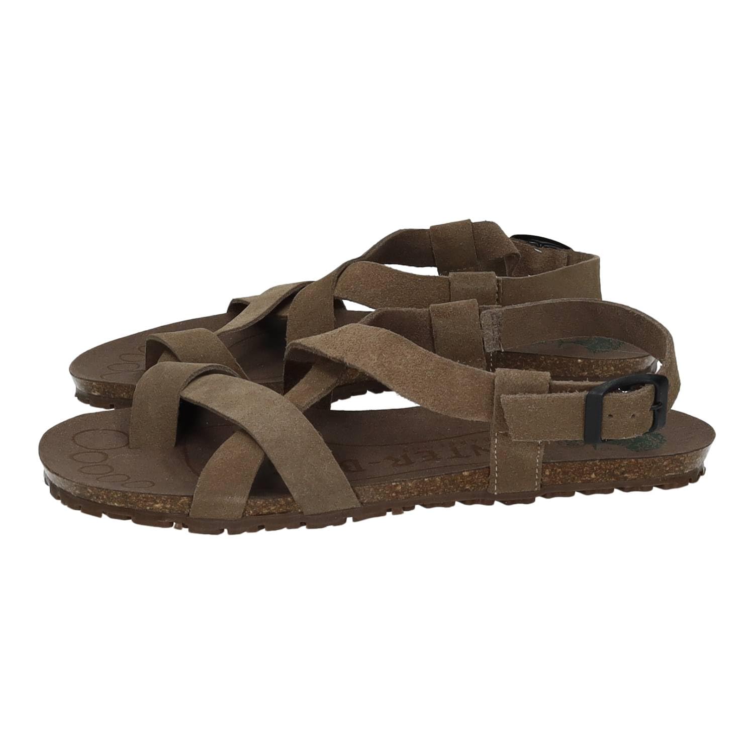 Sandales barefoot Inter-Bios 1004 confortables en cuir souple