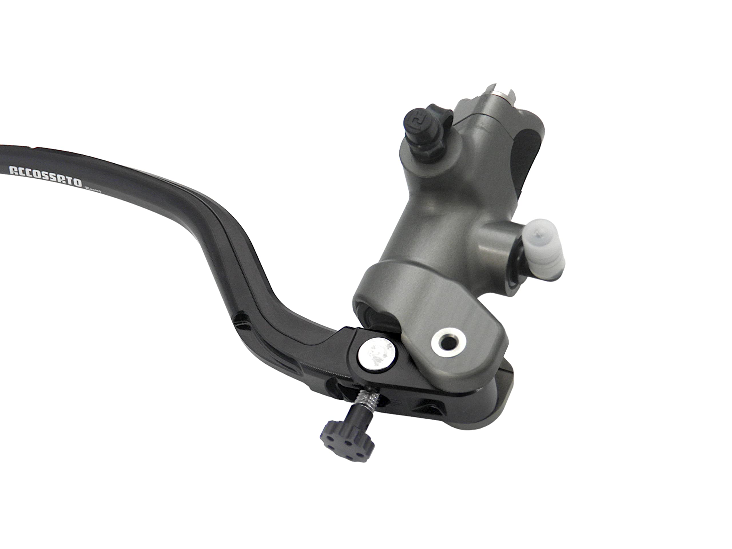 Pompa Freno Radiale Accossato 19 x 18 - Lavorata CNC - Con Leva Fissa Corta per Honda CBR 650 FA RC74 dal 2014 numero telaio e13*0677*