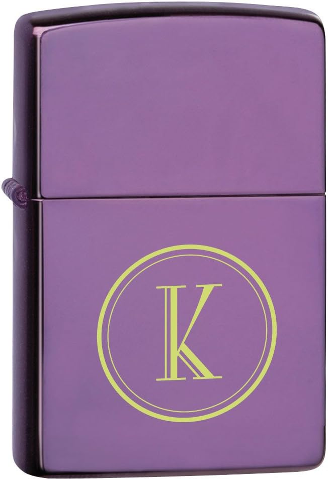 Personalized Zippo Abyss Lighter with Free Laser Initial Engraving