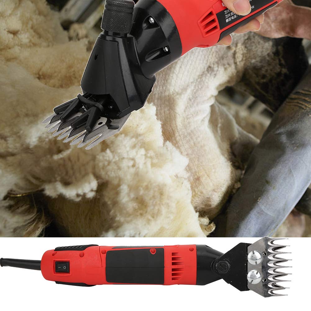 Máquina Esquiladora de Ganado, Cortadora Eléctrica de Ovejas 1000W Resistente para Ovejas para Caballos para Ganado de Granja para Cabras