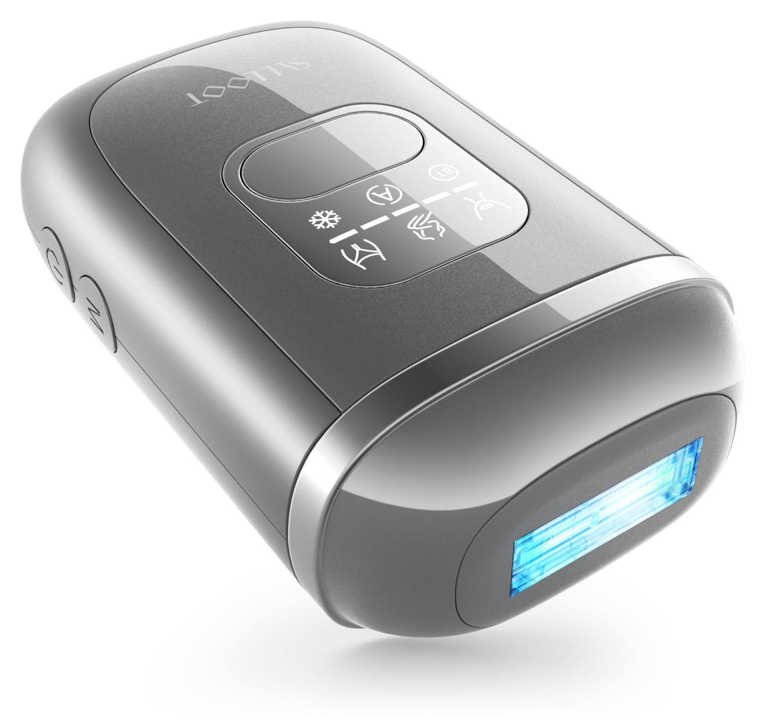 2026 Nuovo Epilatore Luce Pulsata con Doppio Impulso, 22J Epilatore laser Definitiva per peli ostinati,Epilatore laser con 4 °C Ghiaccio in Zaffiro per Donna Ascelle Bikini Corpo(Nero)