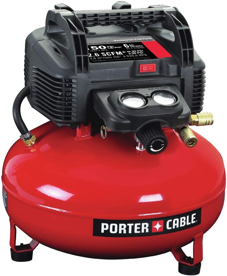 Porter-Cable C2002R Oil-Free UMC Pancake Compressor (Renewed)