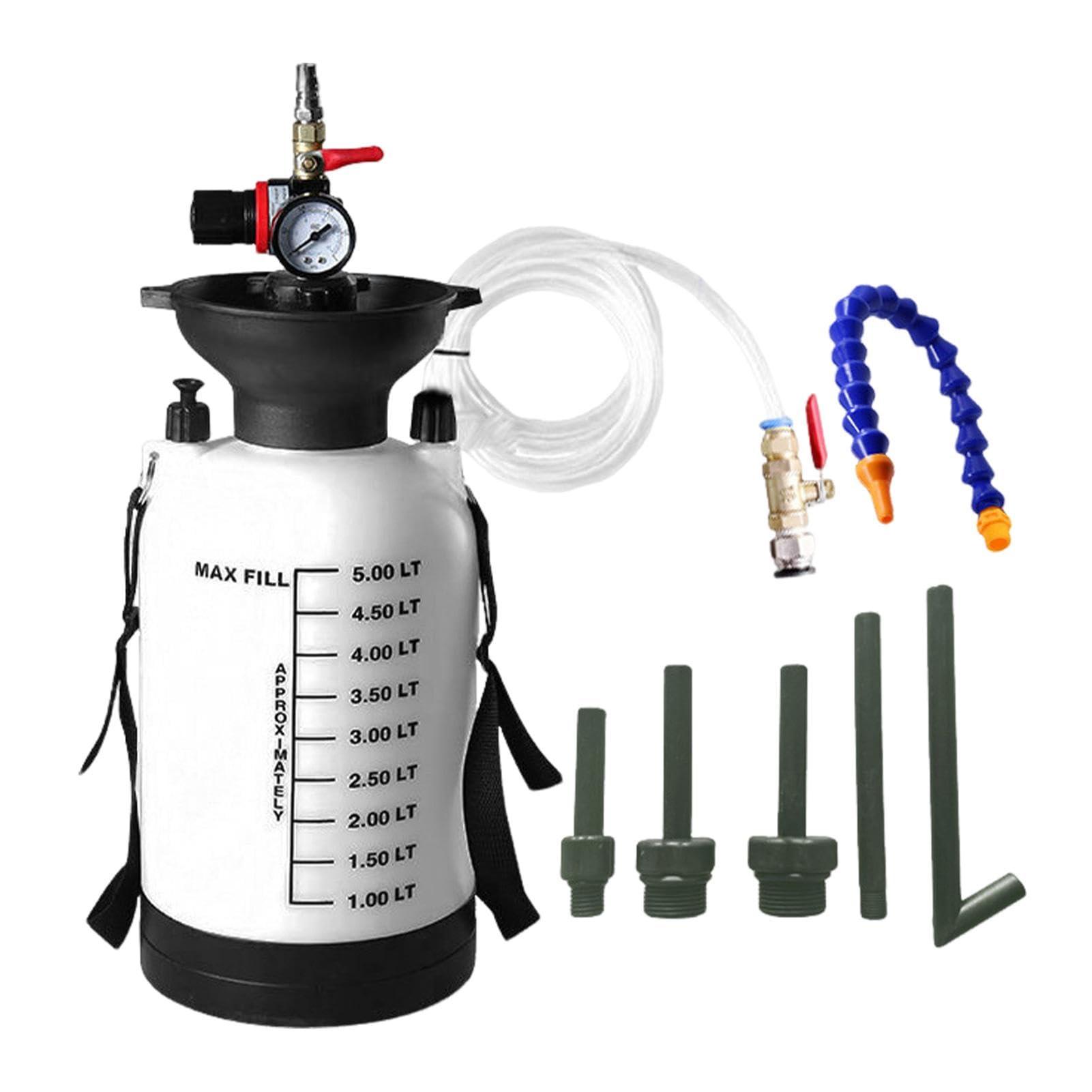 Bomba de aceite de transmisión - de transferencia de aceite de caja de cambios, evacuador de fluido de 5 l para bomba de transmisión | Extractor de fluido neumático de bomba de aceite, engrana