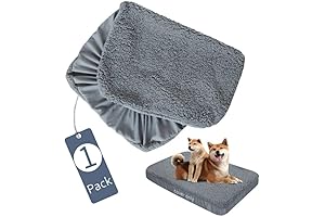 Washable Dog Bed Liner - Waterproof Pet Bed Cover for Dogs and Cats, 36x27 Inches