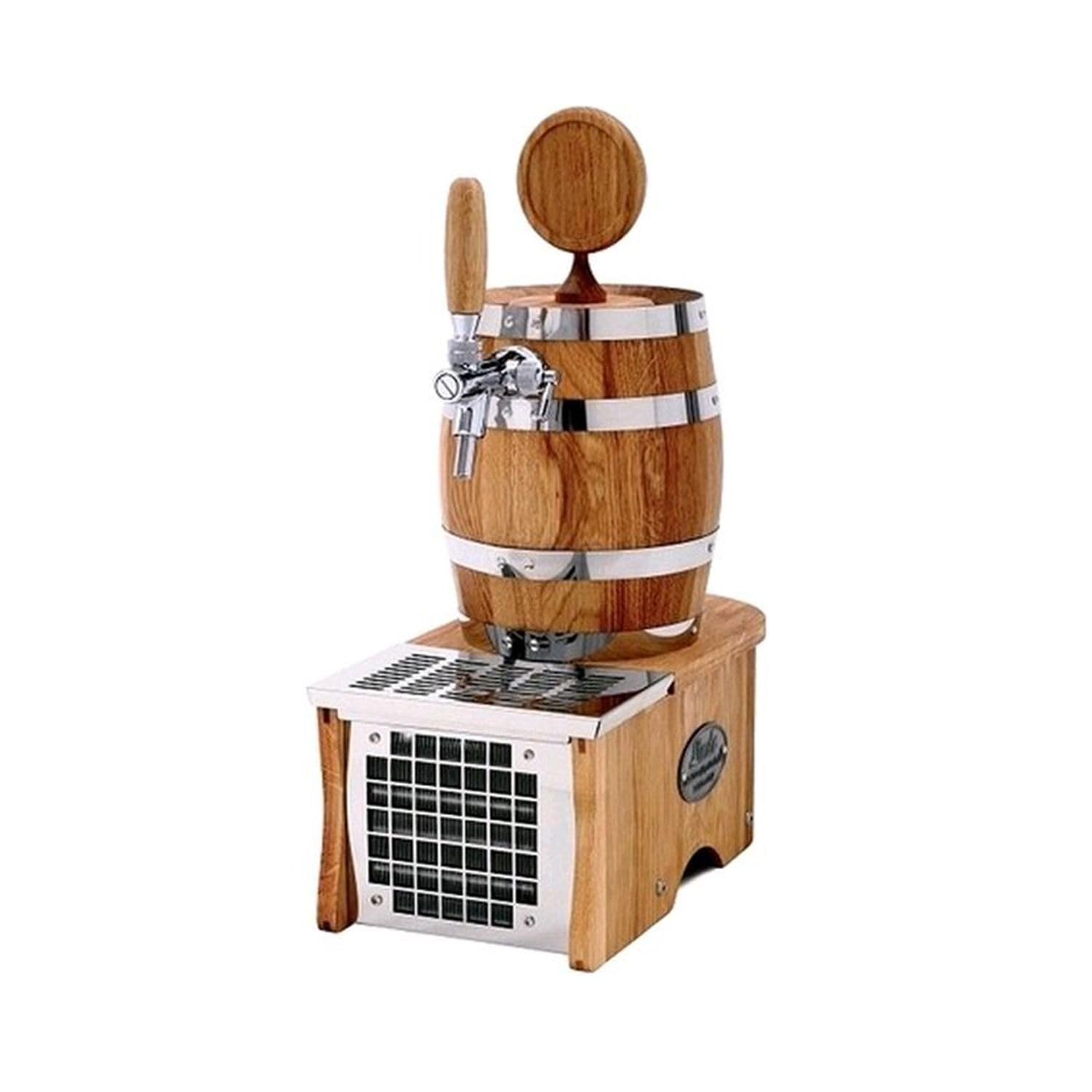 Bier zapfanlagen gekühlt, durchlaufkühler Bier, Soudek 20, trockenkühlgerät bierzapfanlage mit kühlung, 1-leitig, 20 Liter/h für den perfekten Biergenuss, Green Line