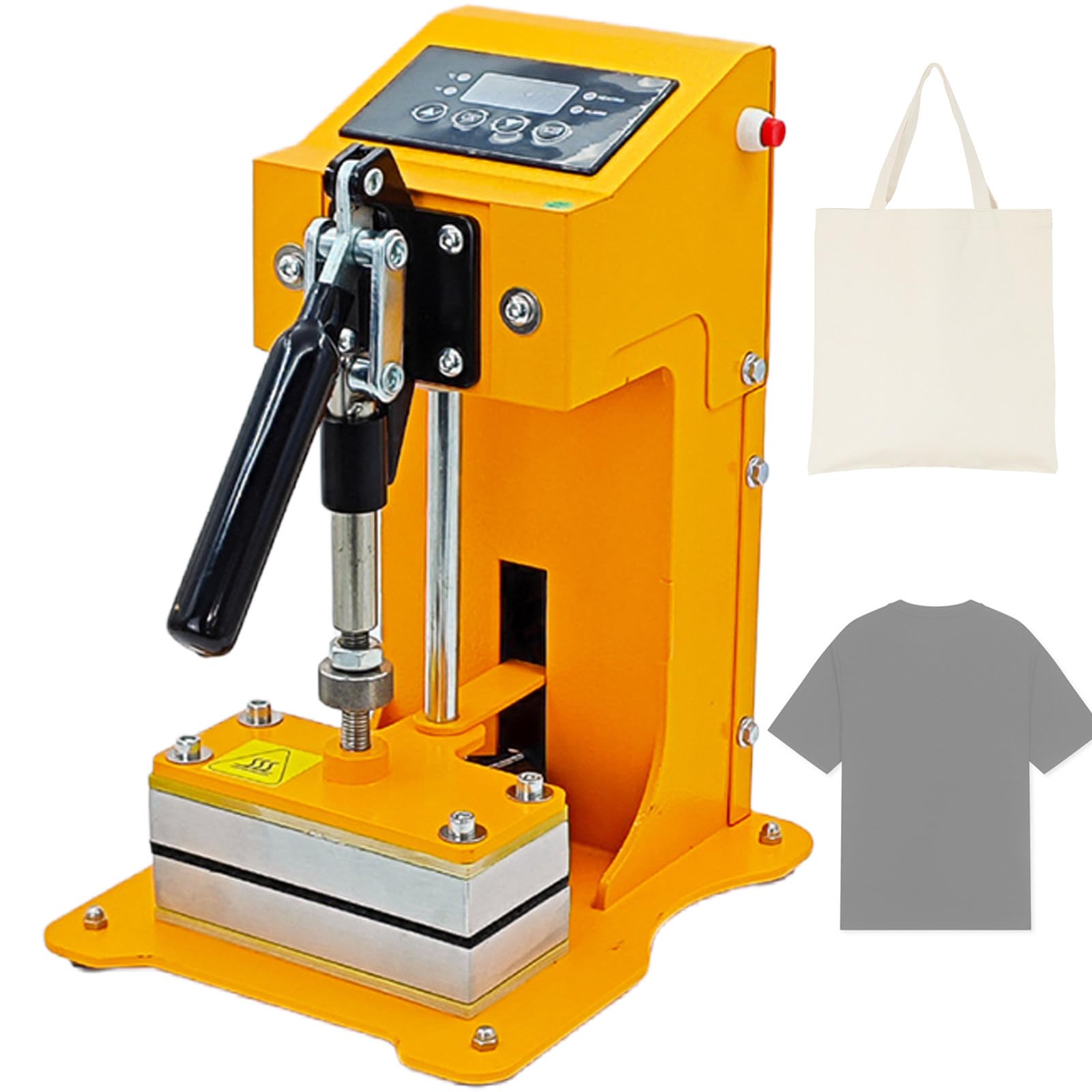Presse à chaud 500W compacte pour réussir l'extraction d'huile facilement