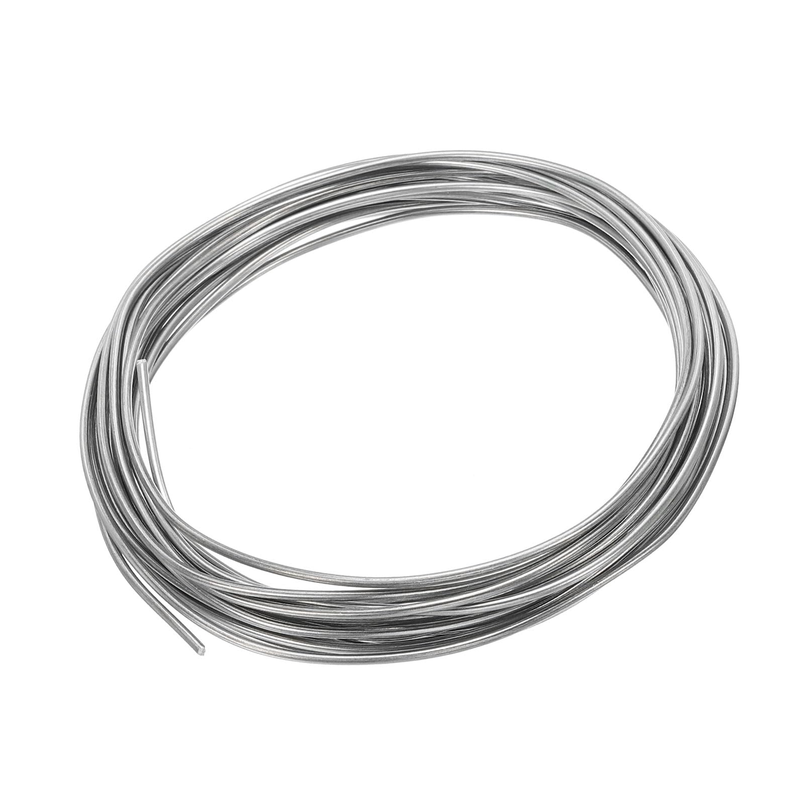 PATIKIL 99.99% High Purity Zinc Wire, 17 Gauge Pure Zinc Wire 1.5mm Soft Beading Lab Scientific Experiment Tool (16.4Ft/Roll) - Image 3