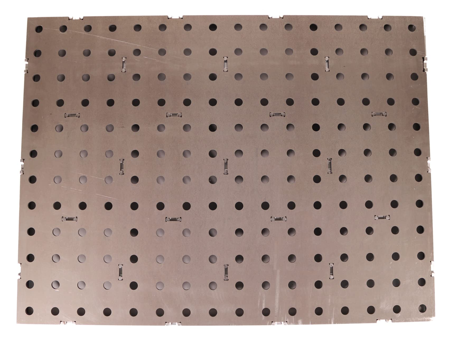 WELDINGER Schweißtischplatte 1000x600x50 mm Bausatz mittel 10-teilig mit 16 mm Lochsystem (Schweißtisch Werktisch Werkbank)