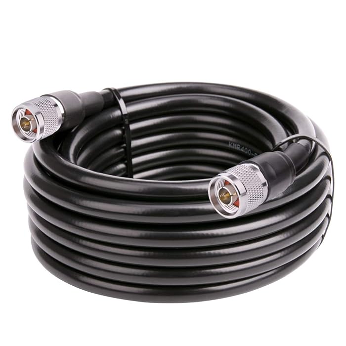 Buy 35ft KMR400 N Male to N Male Ultra Low Loss Coax Extension Cable