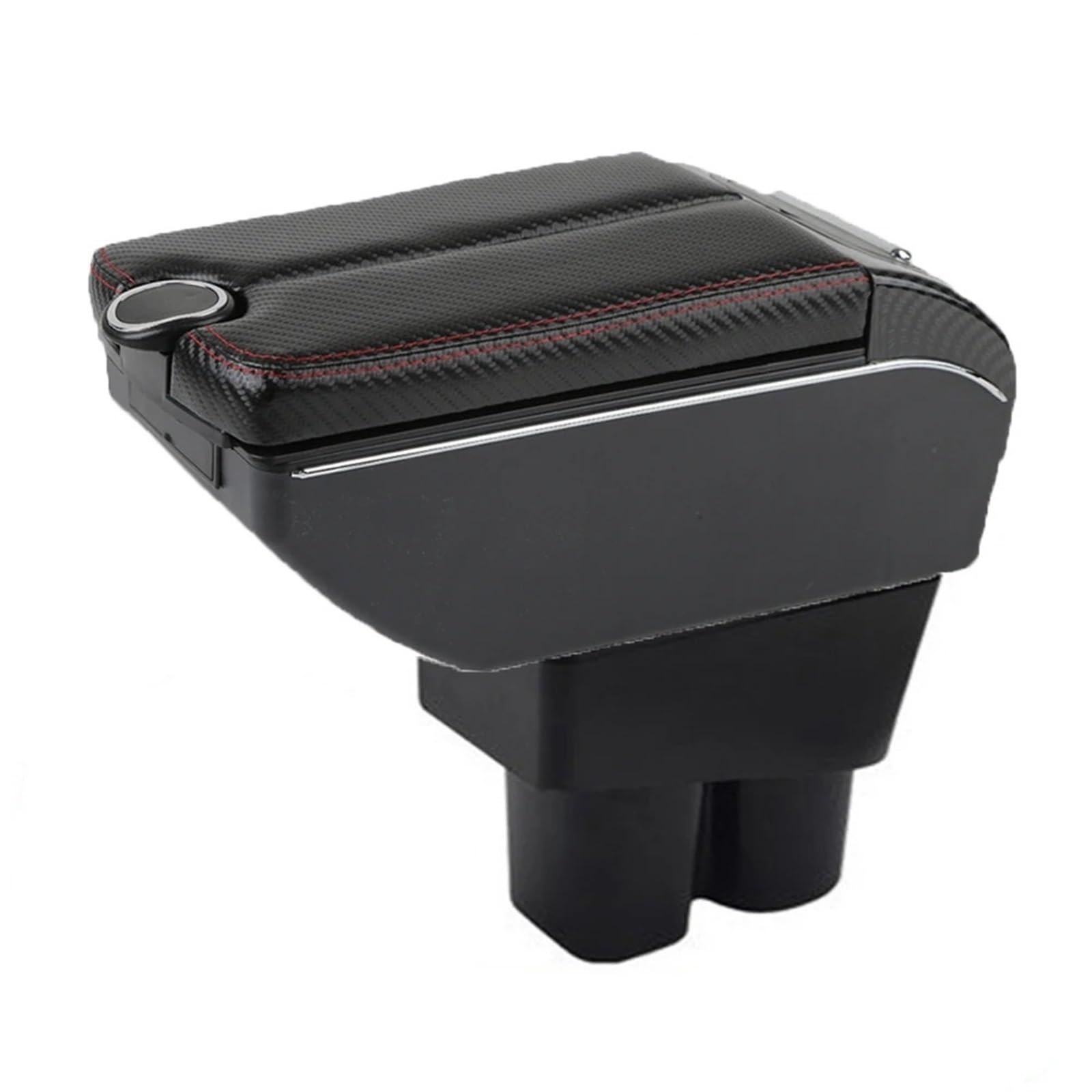 BYHGFDEA Armrest Storage Box For City Car Armrest Auto Storage Box Bracing Heighten Interior Details Retrofit Part