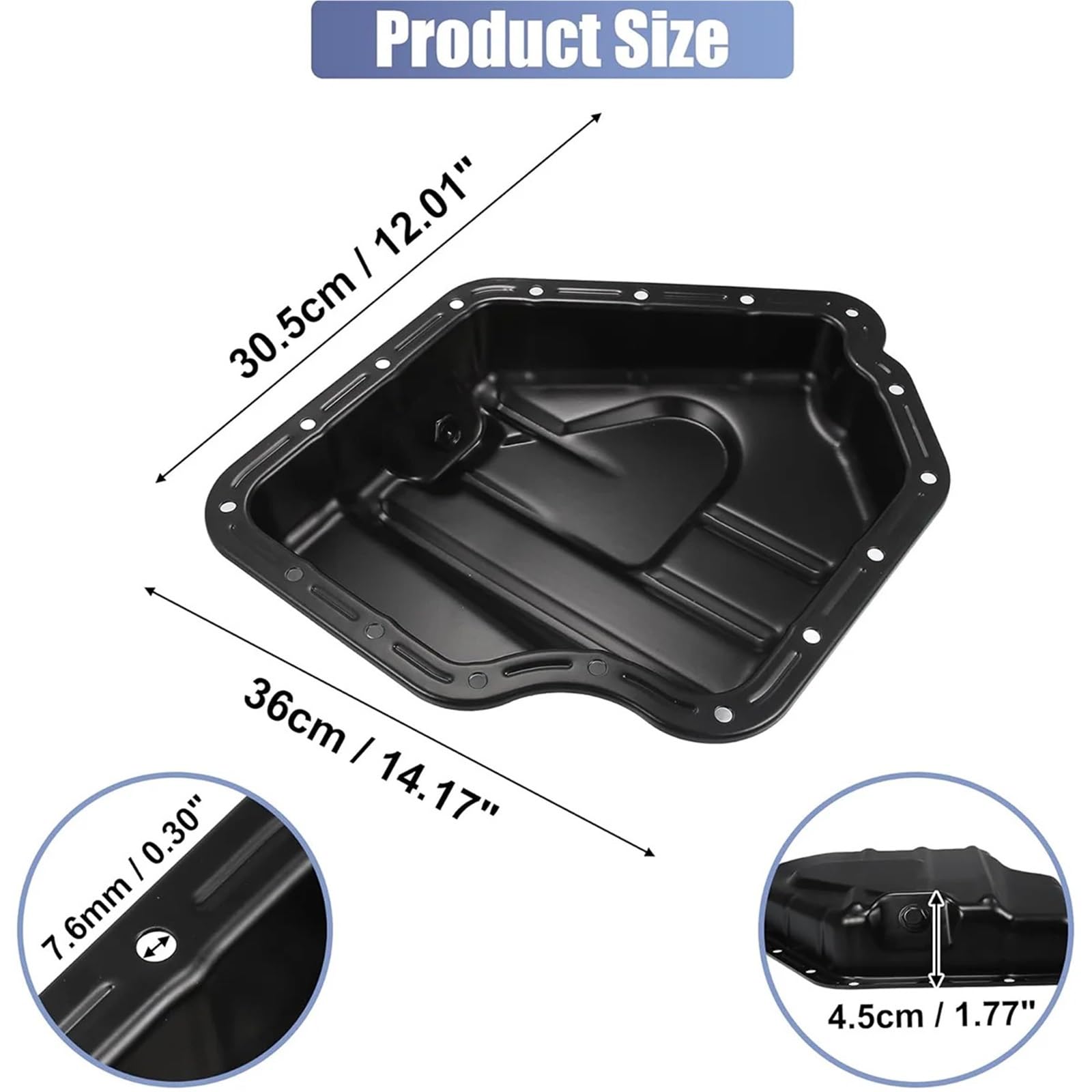 Coppa Dell'olio Motore Coppa dell'olio motore inferiore per il periodo 2011-2020 per Dodge Grand Caravan Journey 3.6L V6 5184404AF 5184404AG sostituzione