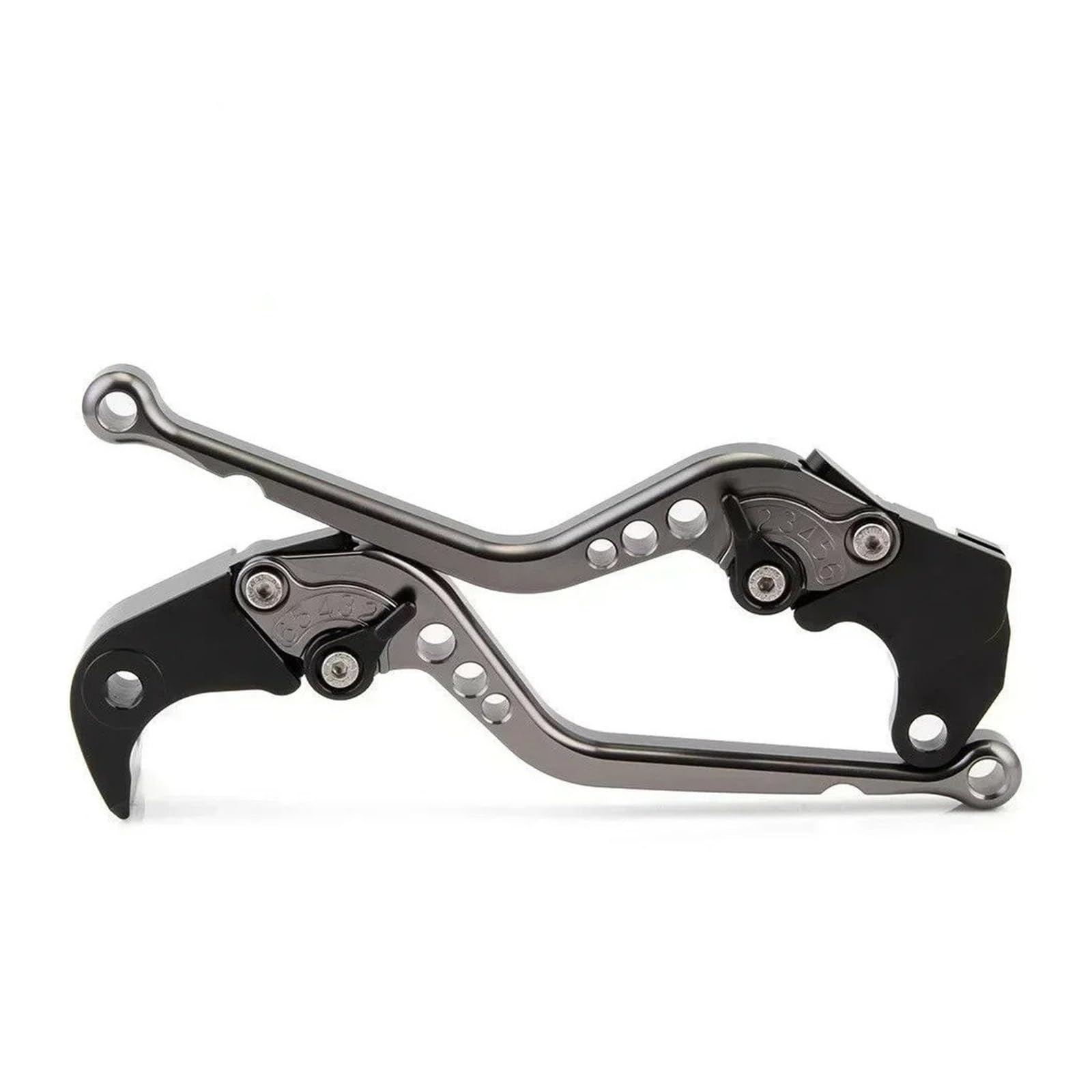 DAJMSUY Motorbike Brake Clutch Lever for Triumph for Tiger 800 XC for XCX XR for XRX for Bonneville T120 for Black for THRUXTON Long Motorcycle Brake Clutch Levers
