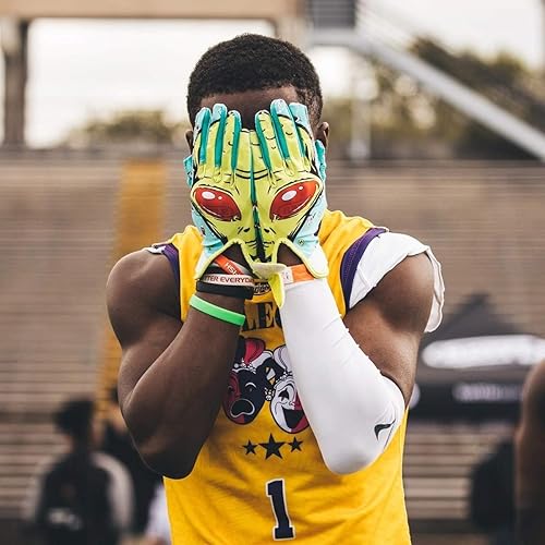 Miniatura 5 de Battle Sports Villain - Guantes de fútbol para adultos