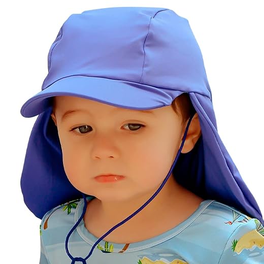 Boné Chapéu Infantil bebê Proteção Solar UV 50+ Praia Piscina Menino Menina