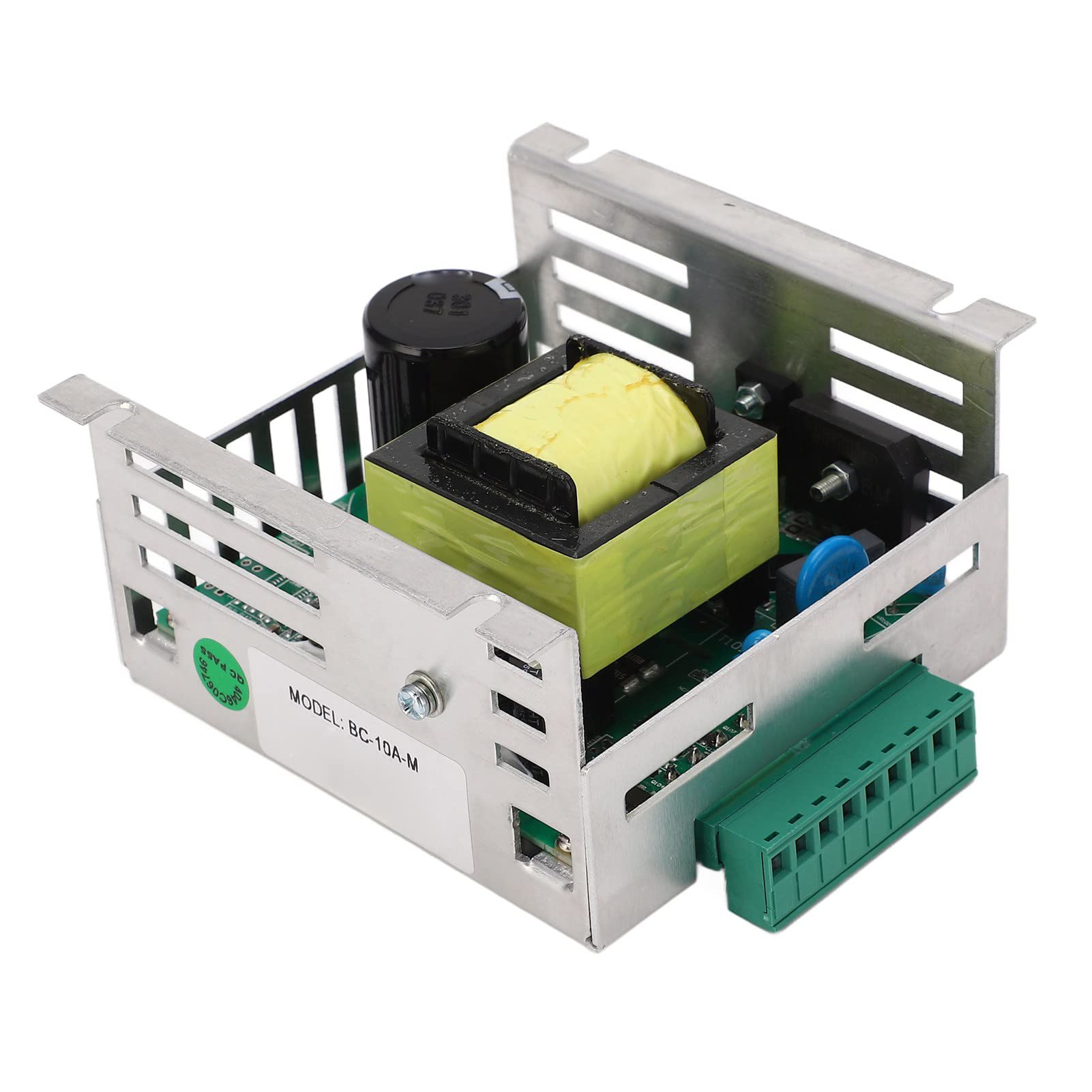 ViaGasaFamido Ładowarka Pływakowa do Akumulatora Kwasowego, Generator z Trybem Przełączania Ładowarka Pływakowa do Akumulatora 12 V 24 V 10 A, Wejście 170 300 AC, Stal Nierdzewna Multi Protection