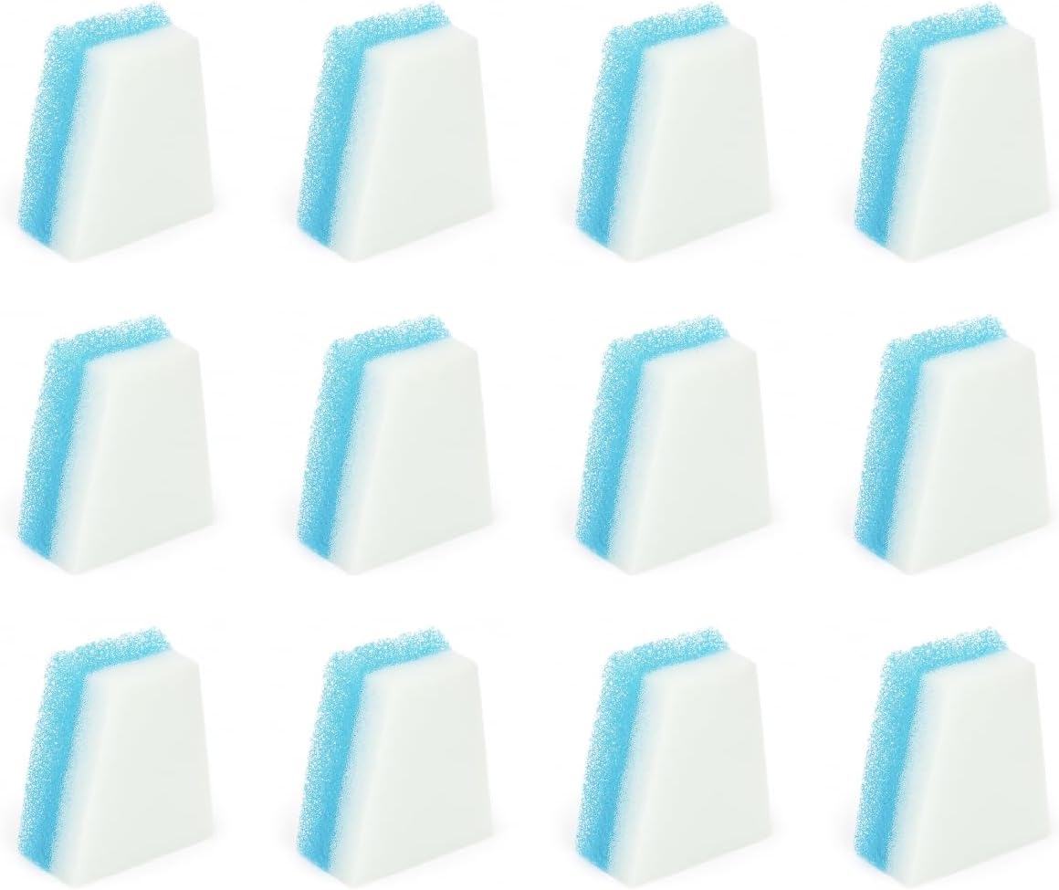 Nispira Fine Blue and White Disposable Air Filters Compatible with ResMed S7 S8 CPAP Machine, 24 Filters