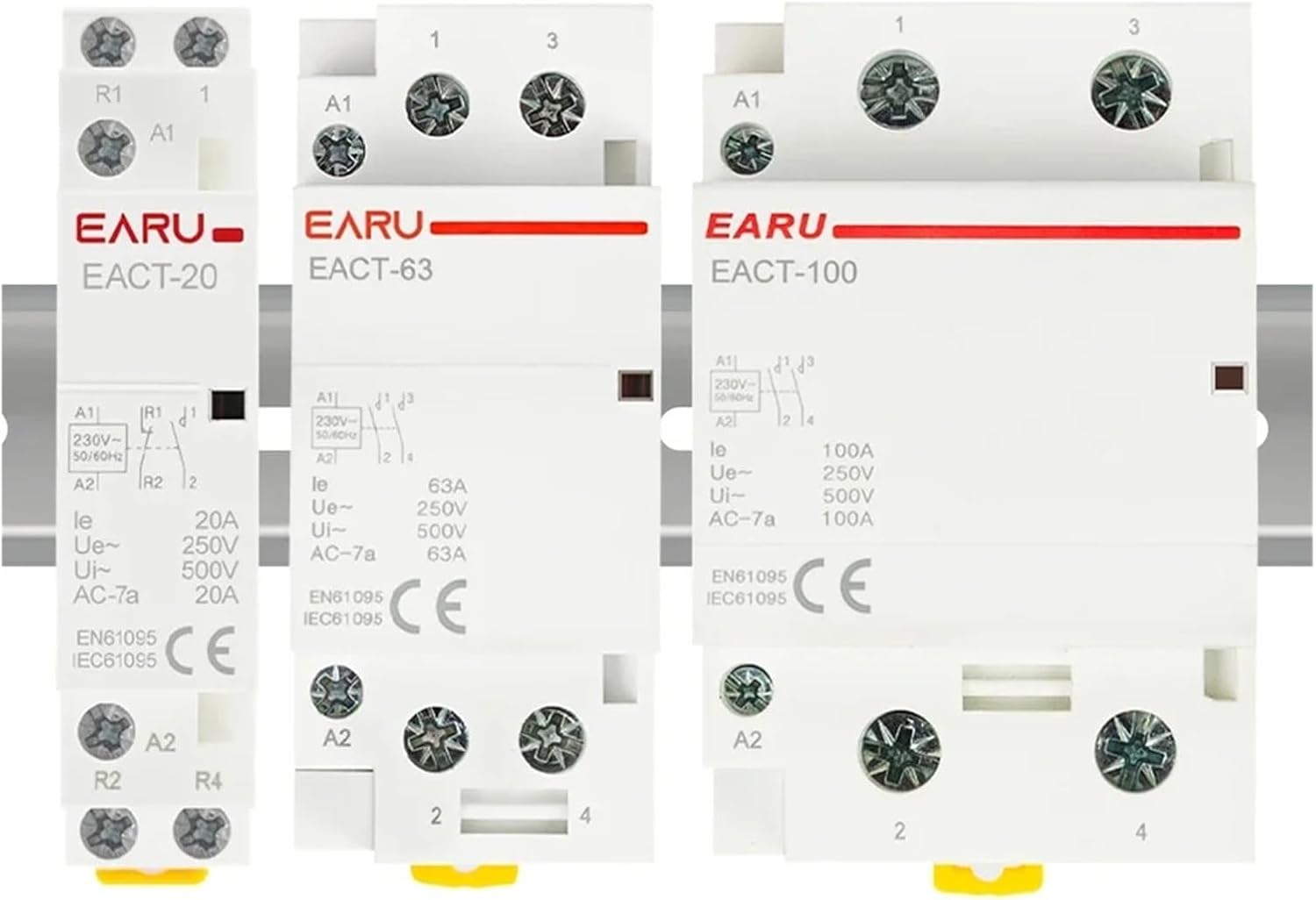 Schneider Electric TeSys D Kontaktor 3P(3NO) 9A 220VAC - LC1D09M7