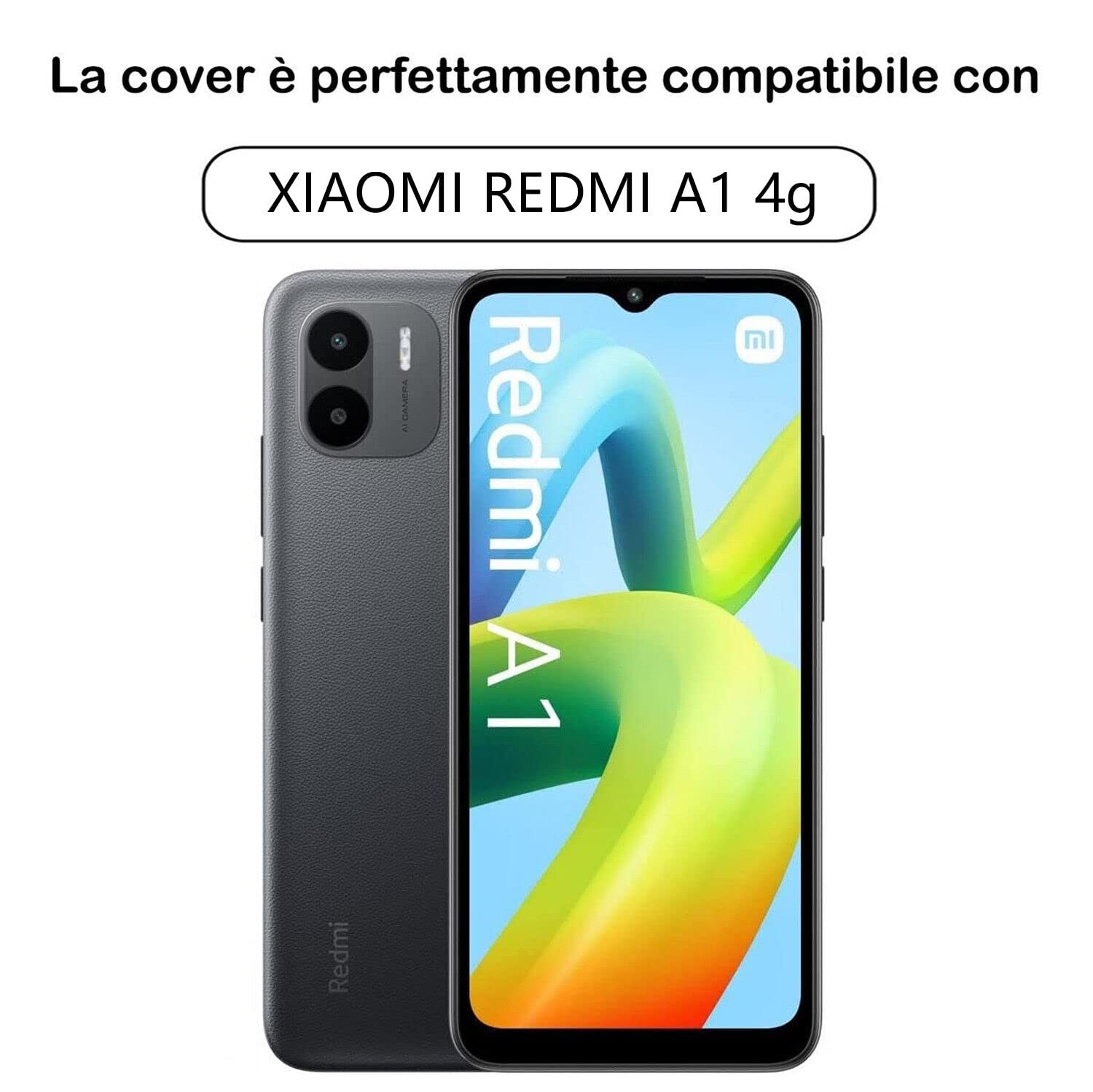 Custodia Per Xiaomi Redmi 9A - Custodia Per Gamer, Design Da Gioco + Vetro