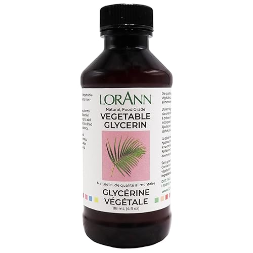 Miniatura 1 de LorAnn - Glicerina vegetal, botella natural de 4 onzas