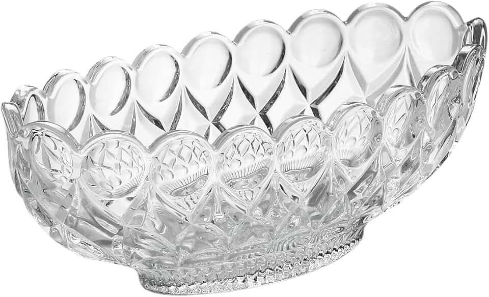 WOLFF - Centro de Mesa de Cristal Angel 29cm x 13cm x 11cm