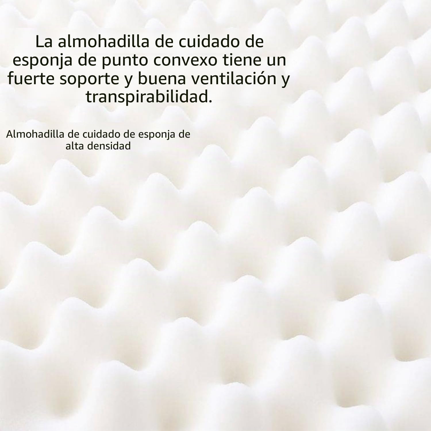 Colchón Antiescaras Para Atención Hospitalaria Domiciliaria,Colchón Para El Reposo En Cama,Esponja De Alta Densidad,Alivia Y Previene Las Úlceras Por Presión,Alivia La Presión,Lavable 90x190cm