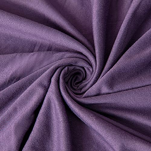 Housse de canapé extensible souple avec motif élastique antidérapant, format 2 places L - 4