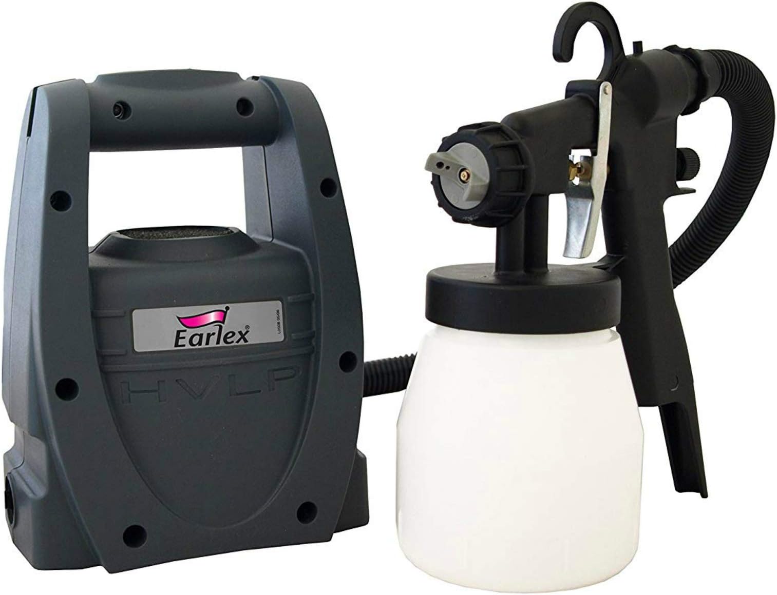 Earlex HV1900UK Electric Paint Sprayer for Wall & Ceiling/Wood & Metal paint - interior and exterior usage, 900 ml capacity, 400 W, 2.7 m hose