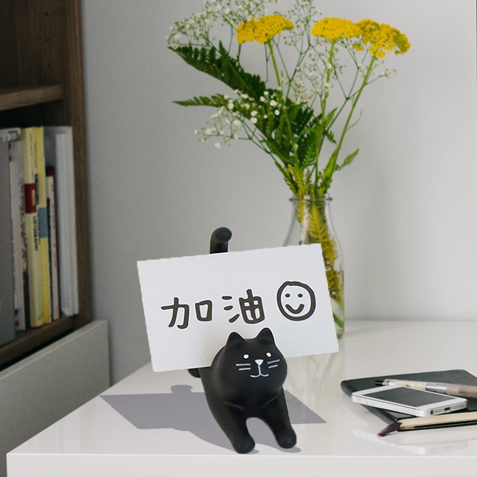 SOIMISS Support Téléphone Portable En Bois Massif Antidérapant Motif