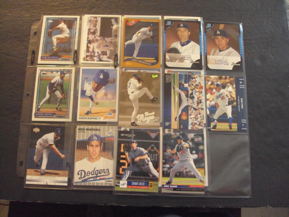 26 Assorted Los Angeles Dodgers Baseball Cards