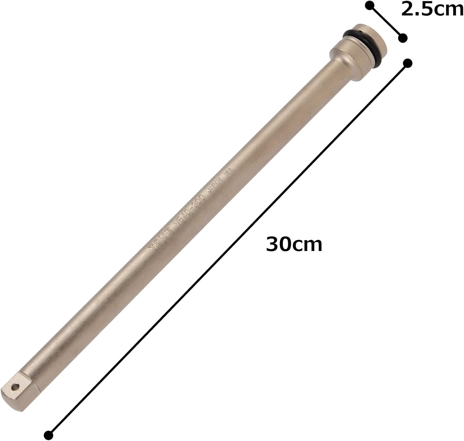TONE Impact Extension Bar NE40-300 1/2" Inch Drive Overall Length 300mm